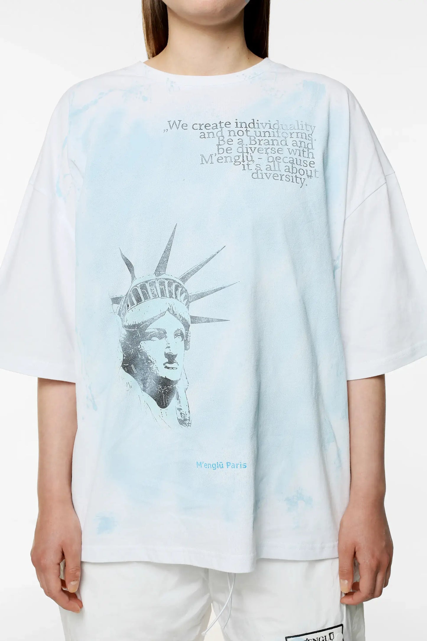 M'ENGLŪ LIBERTY SHIRT / WHITE