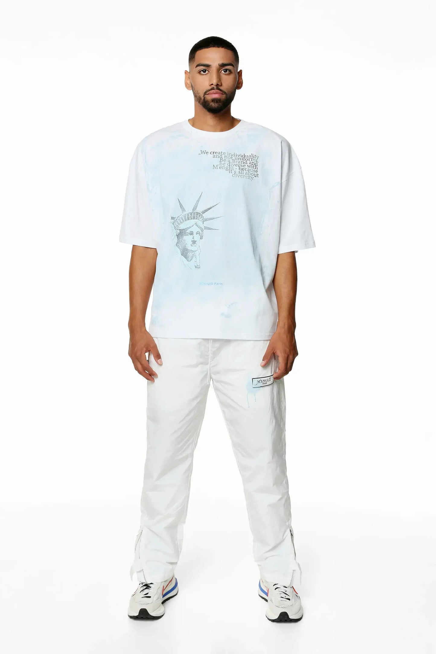 M'ENGLŪ LIBERTY SHIRT / WHITE