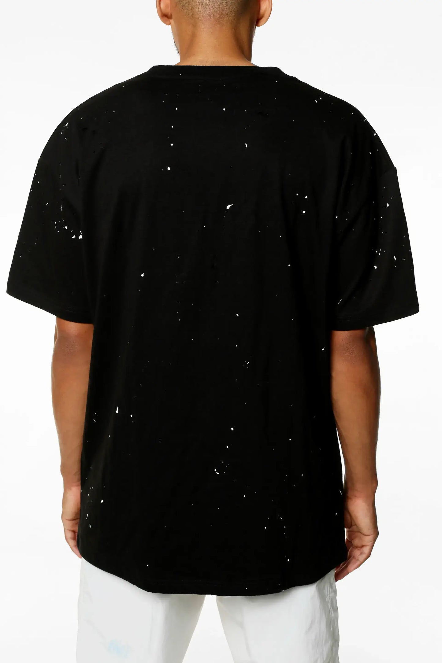 M'ENGLŪ LIBERTY SHIRT / BLACK CROSSED OUT