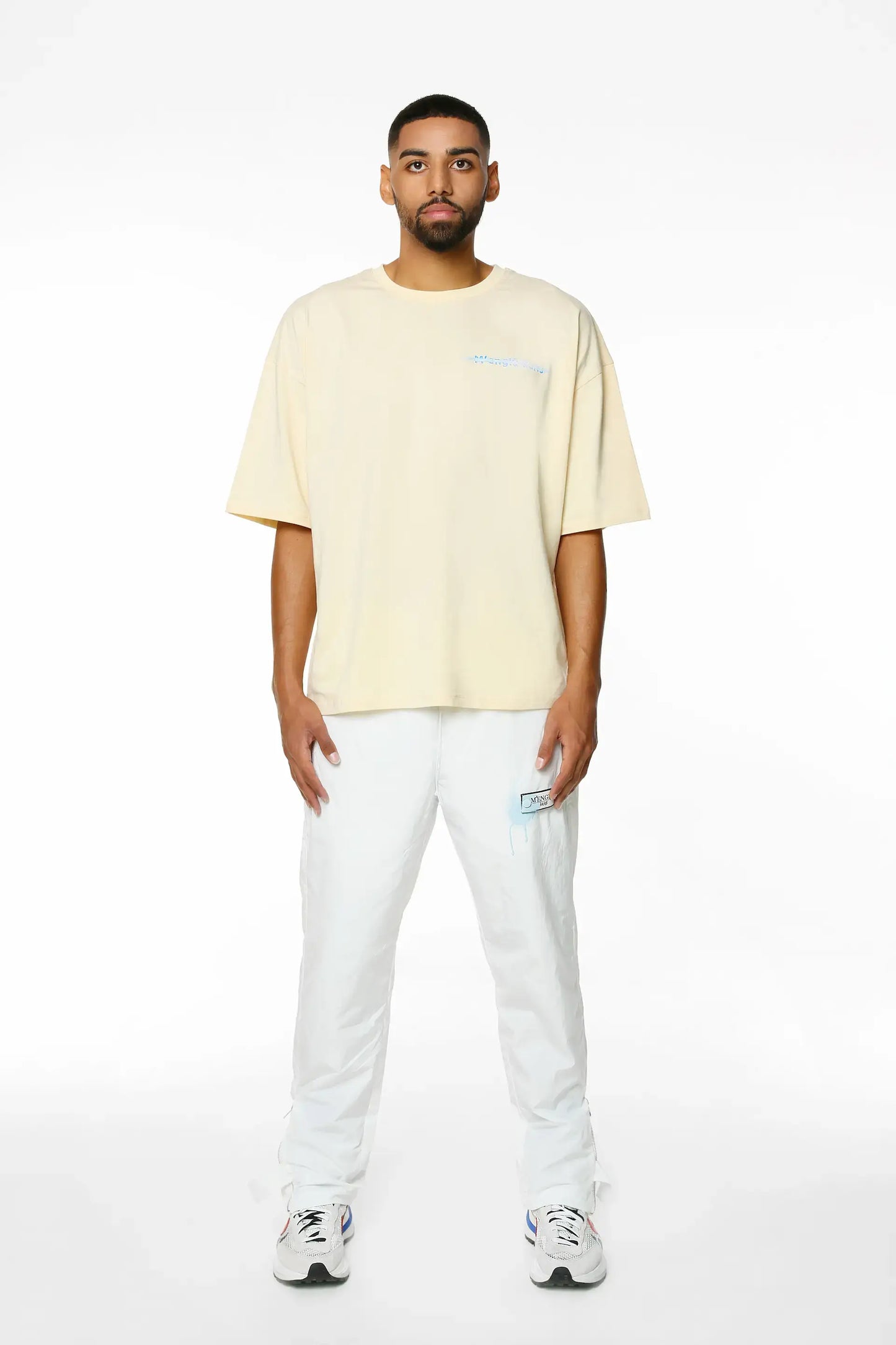 M'ENGLŪ LIBERTY SHIRT / OFF-WHITE - YELLOW