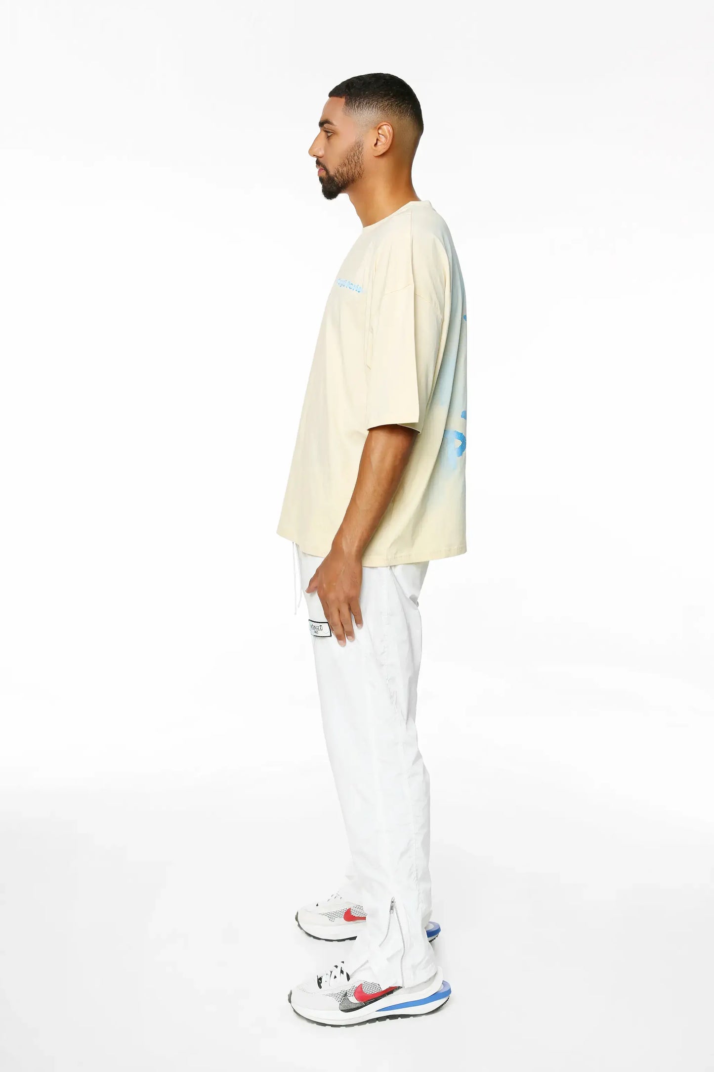 M'ENGLŪ LIBERTY SHIRT / OFF-WHITE - YELLOW