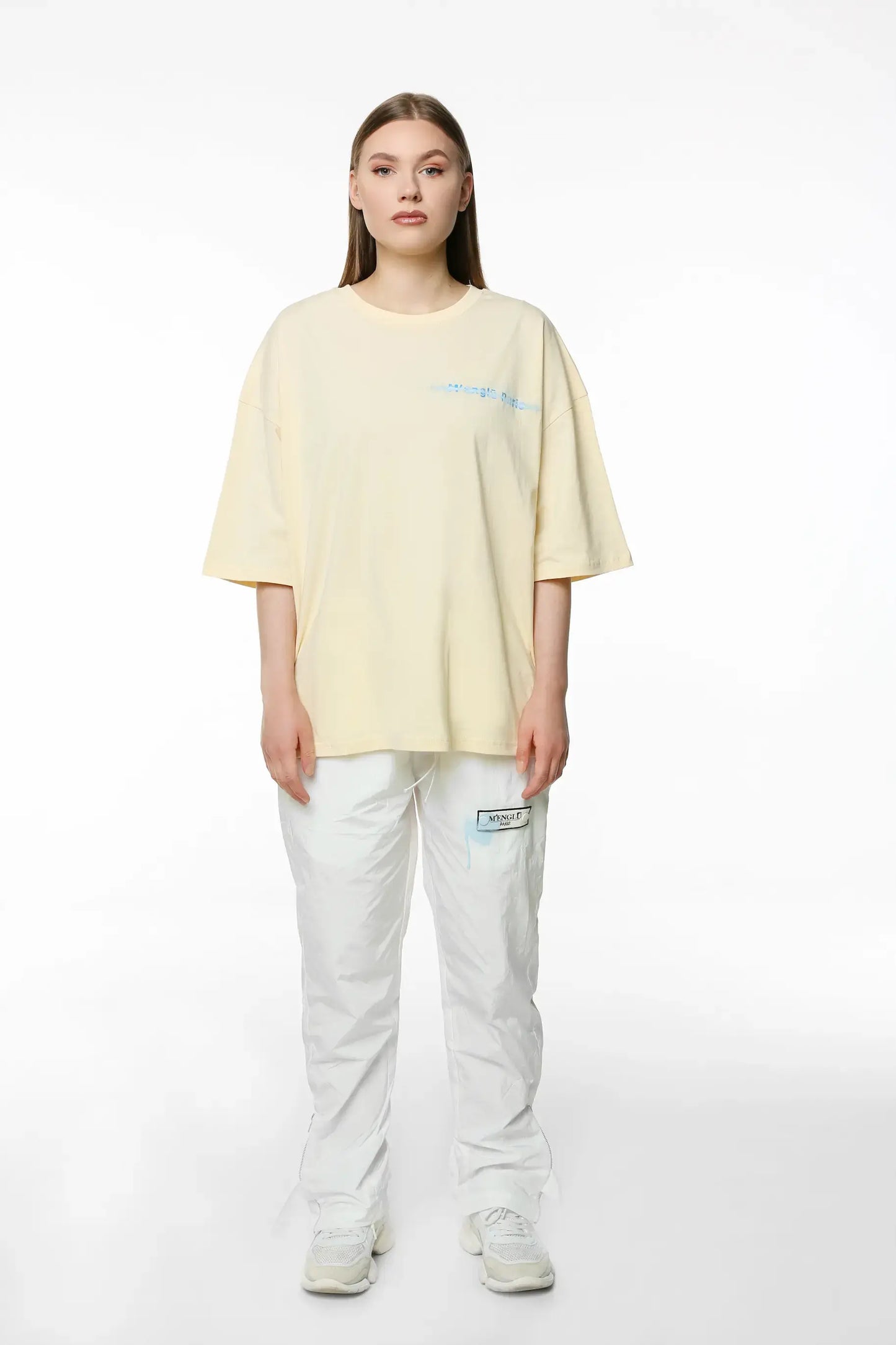 M'ENGLŪ LIBERTY SHIRT / OFF-WHITE - YELLOW